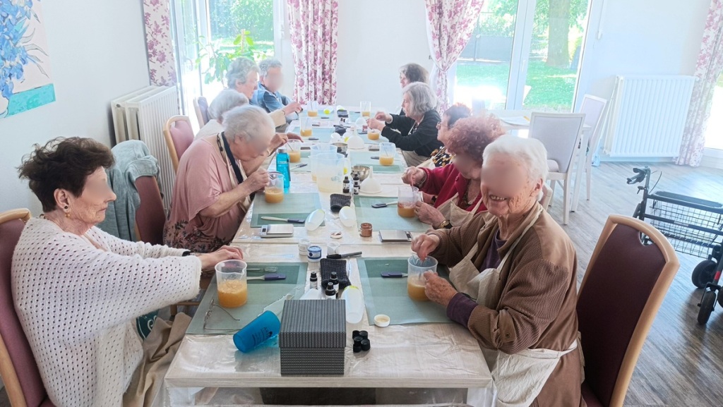 Ateliers seniors - cosmetique naturelle