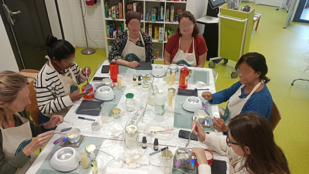Atelier développement durable à la médiathèque d'ermont
