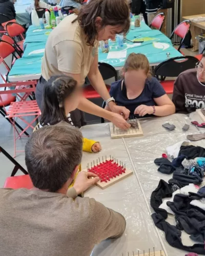 Atelier upcycling textile à Ferrières en Brie en seine et marne