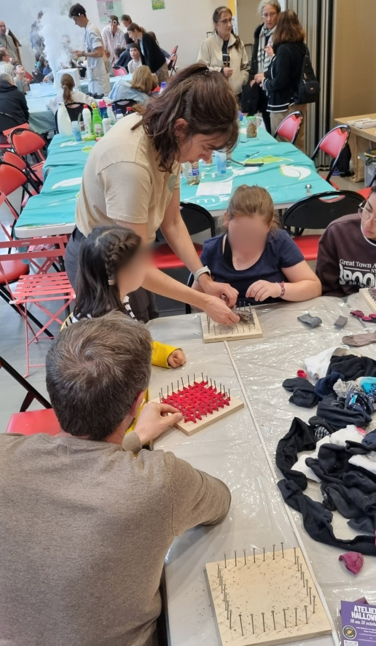 Atelier upcycling textile à Ferrières en Brie en seine et marne
