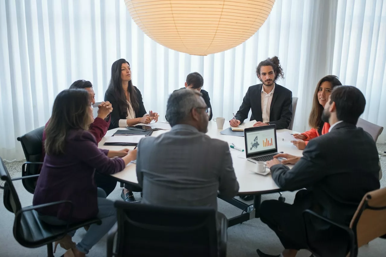 Réunion en entreprise