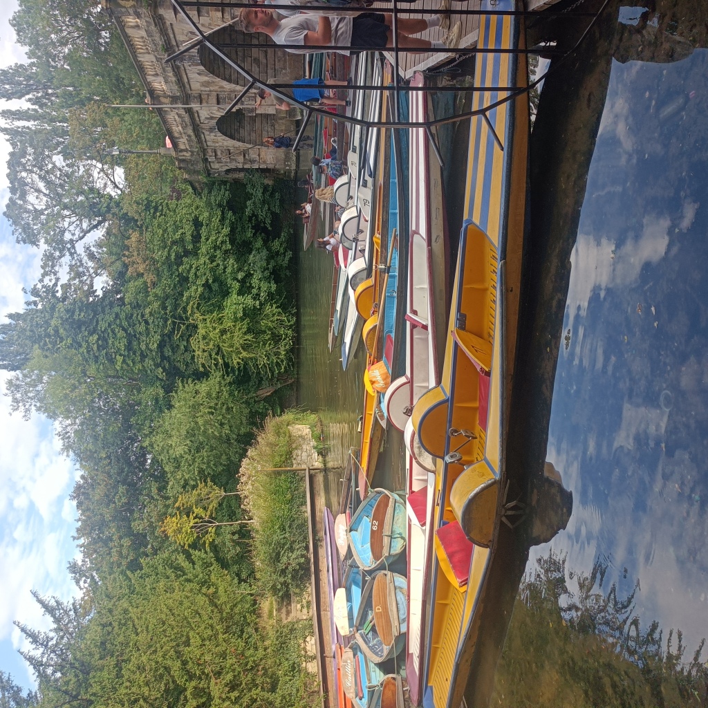 Punt, barque renommée d'Oxford