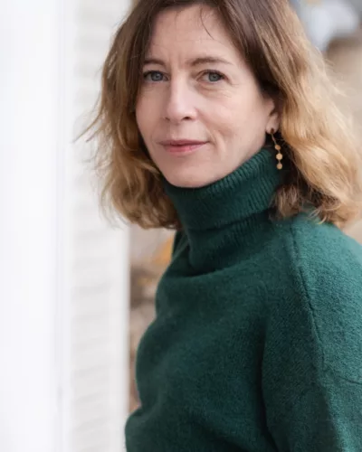 Photo de Karine Messager, fondatrice des Pépites, reyclerie à Eaubonne