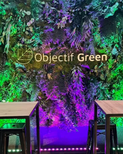Illustration salon Objectif green
