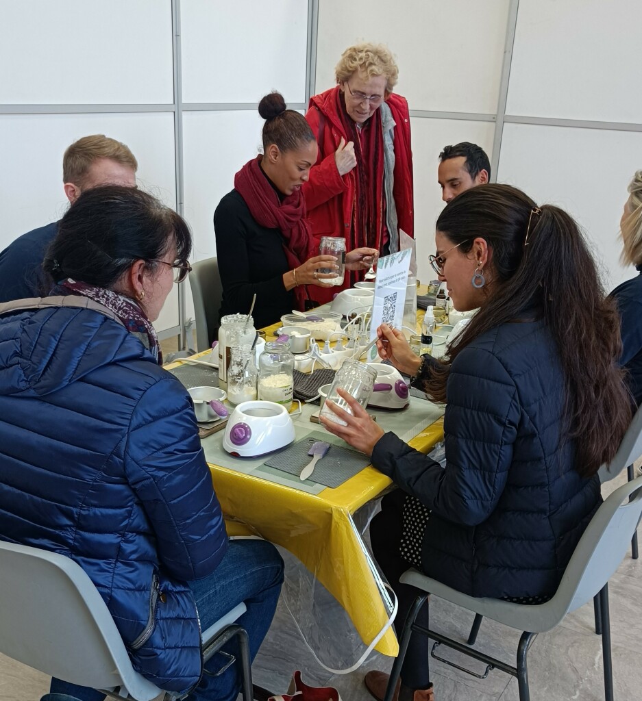 Atelier cosmetique Forum Sante Ermont, evenement éco-responsable
