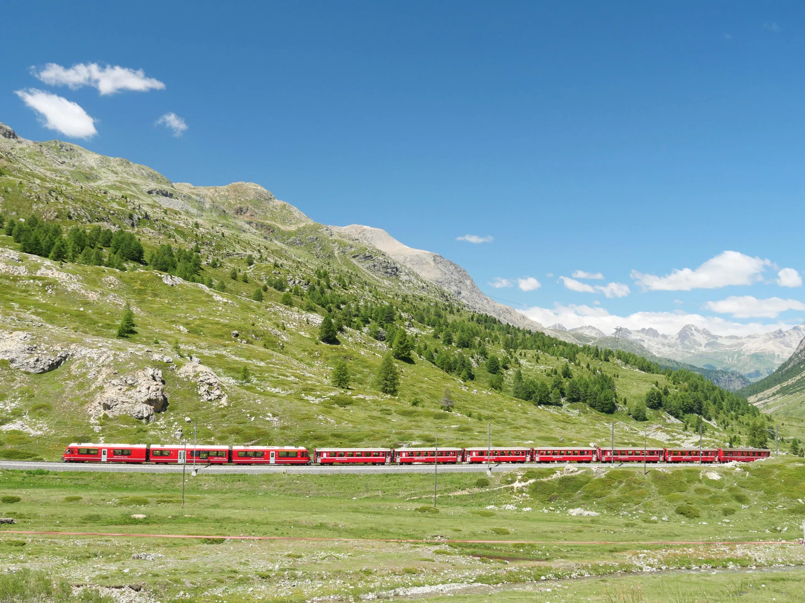 paysage, voyage en train