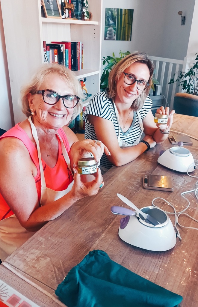 Atelier cosmétique naturelle pour EVJF dans le val d'oise