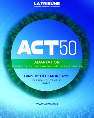 Affiche act50, la tribune, événément