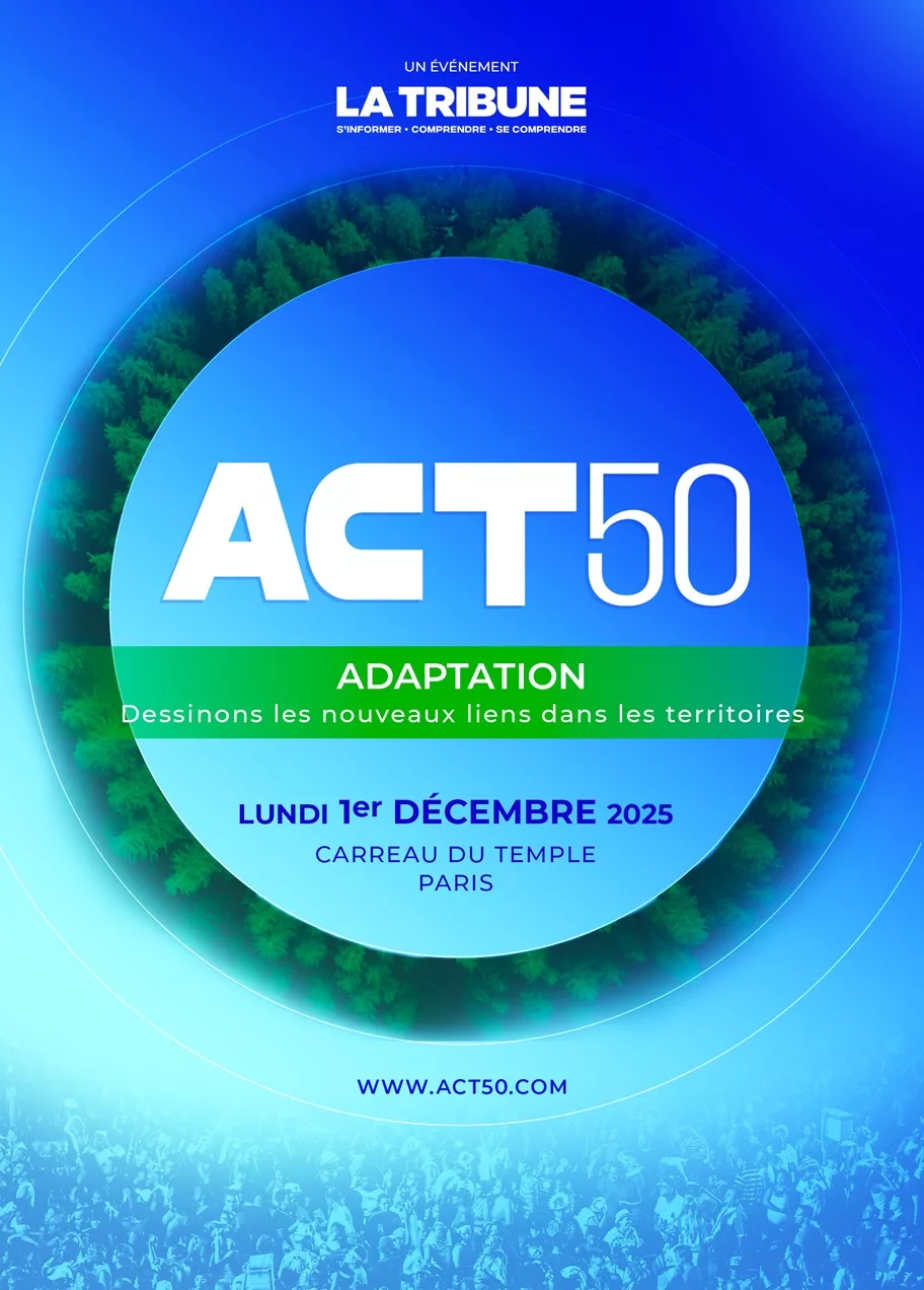 Affiche act50, la tribune, événément