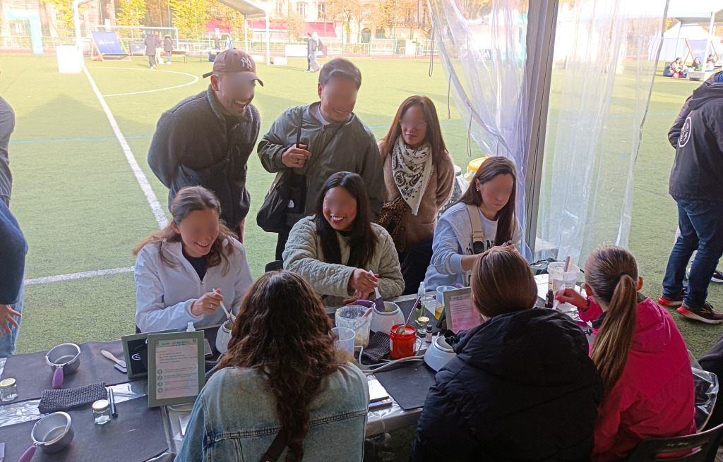 Atelier baume sportif pour la Fédération française d'athlétisme