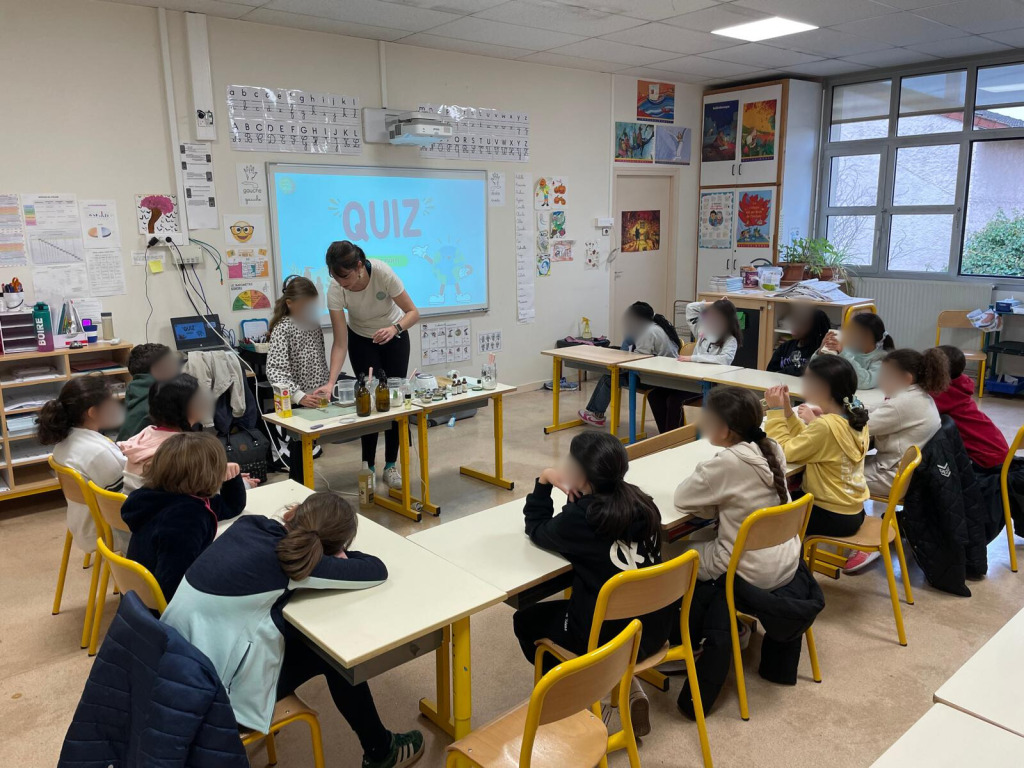 Atelier zéro déchet à l'école d'Eaubonne
