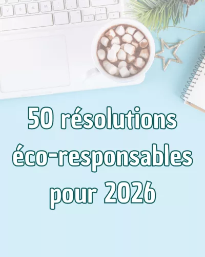 couverture 50 résolutions éco-responsables pour 2026