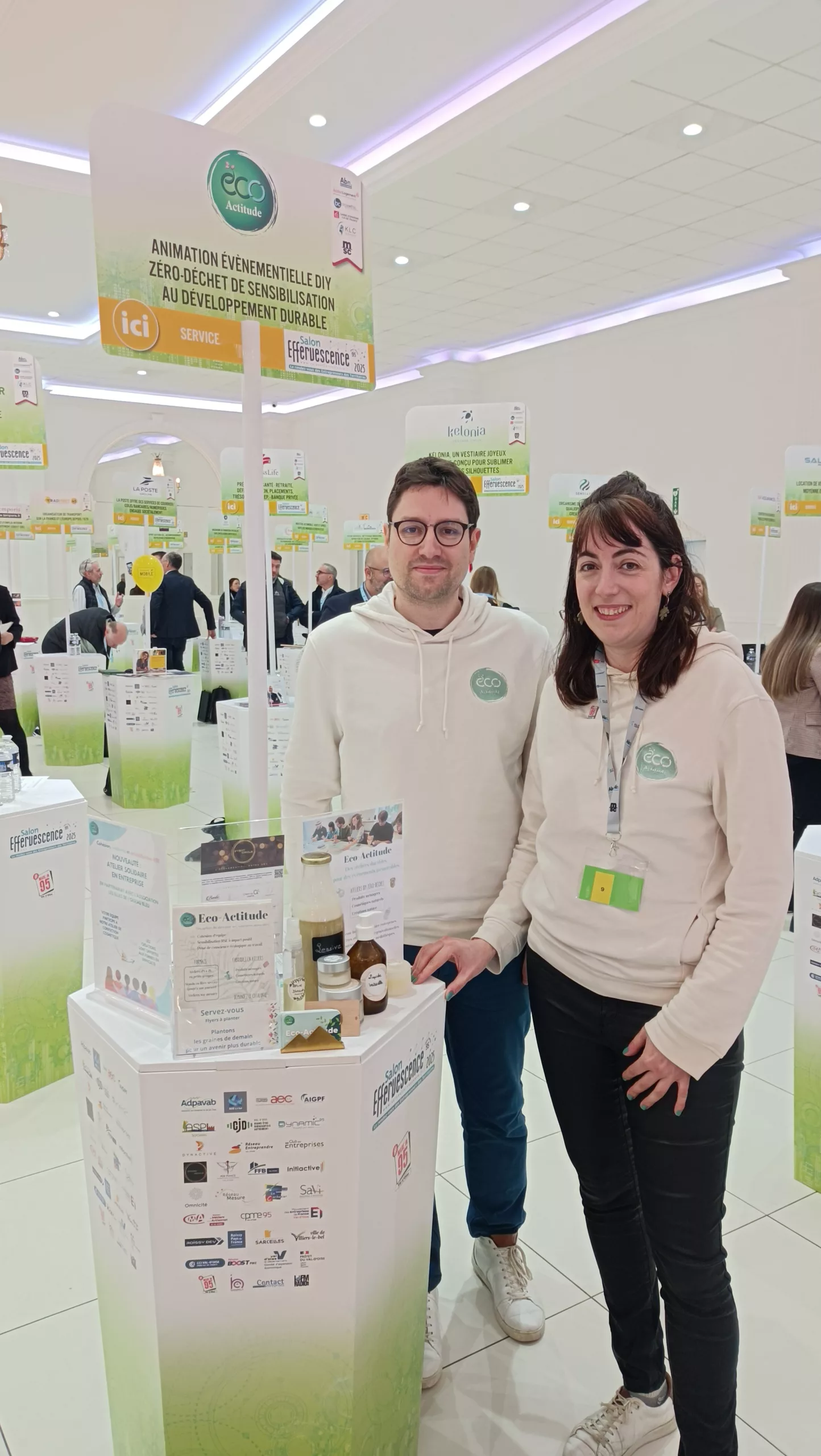 Notre stand Eco-Actitude au Salon Effervescence 2025