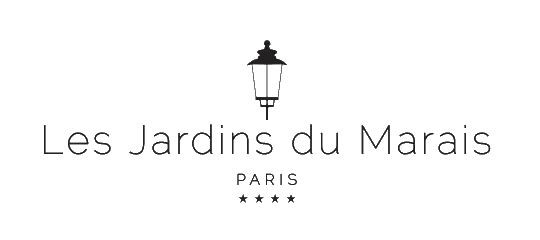 Logo les jardins du marais, hotel à Paris