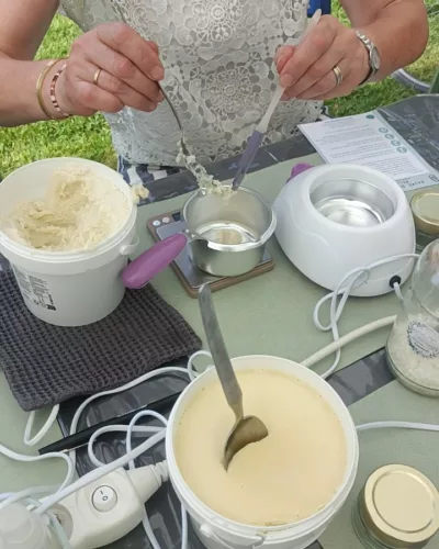 Fabrication de baume à lèvres DIY