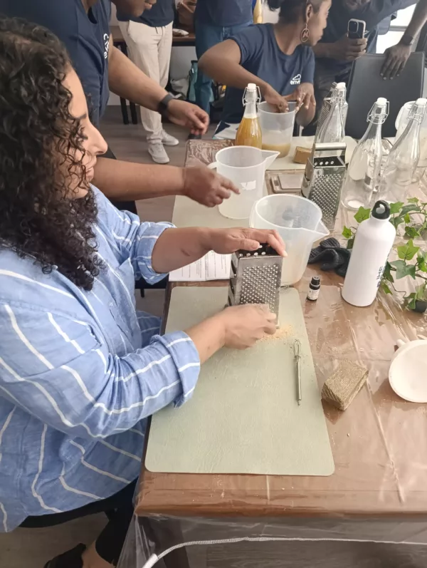 atelier fabrication de produits ménagers