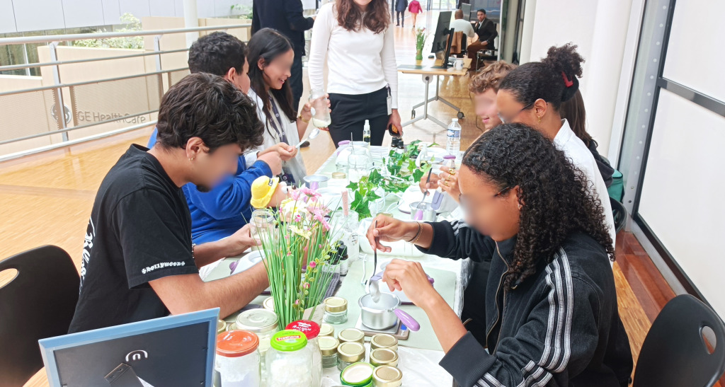 Atelier en entreprise pour fabriquer du déodorant naturel pour la semaine du développement durable