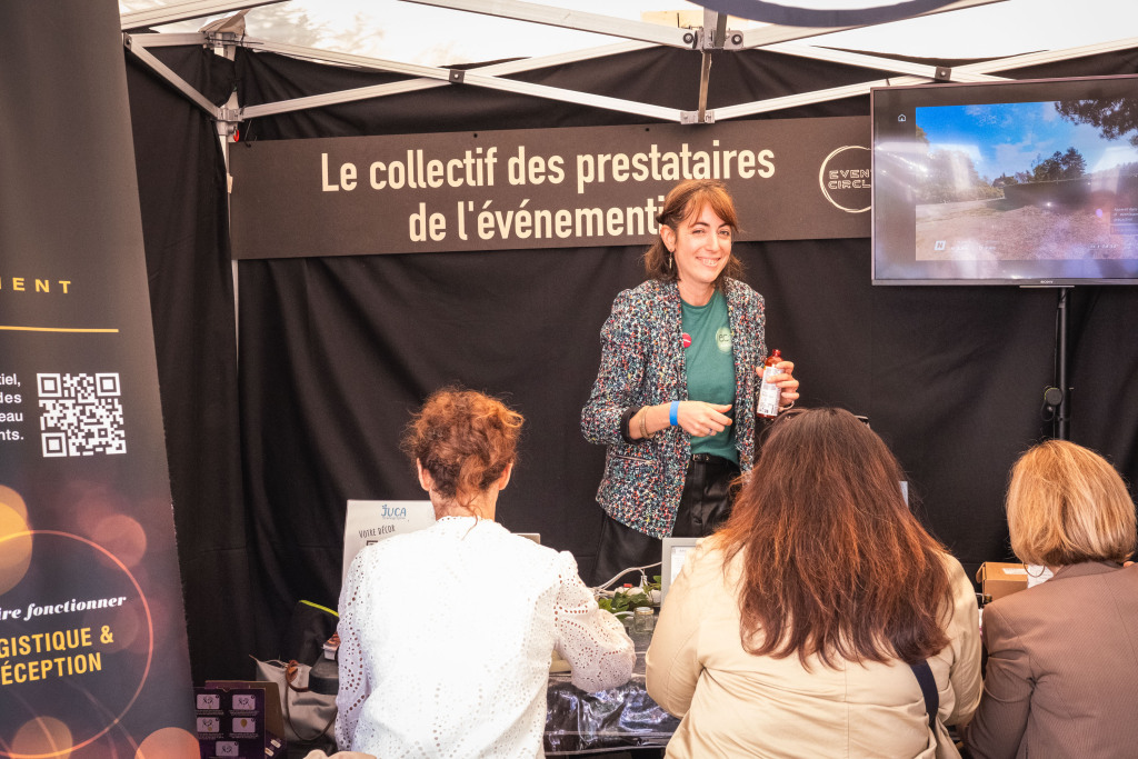Stand event circle sur la JET
